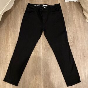 DL 1961 black cropped skinny
